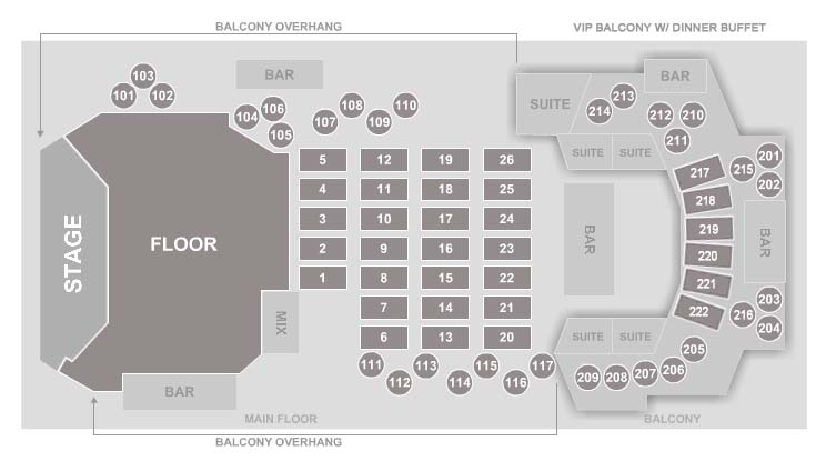 Joe S Live Rosemont Seating Chart